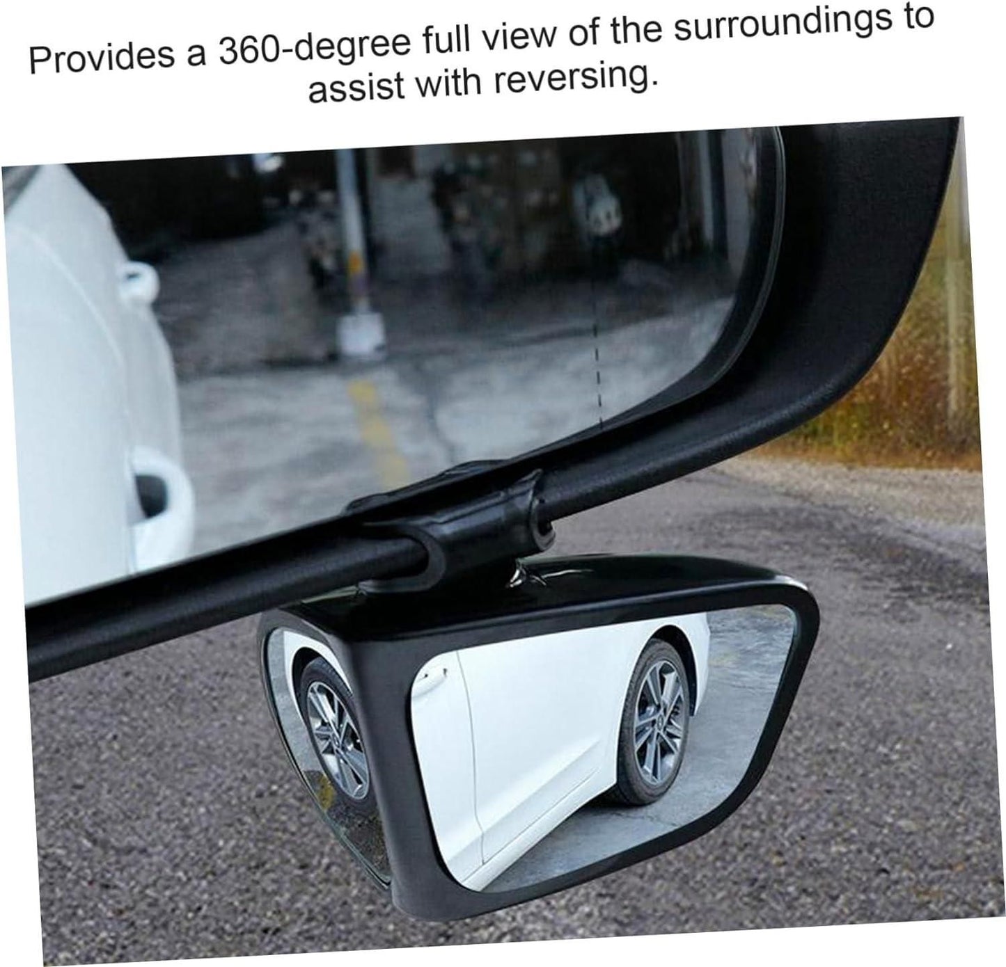 Adjustable Car Auxiliary Rearview Mirror – Wide Angle Blind Spot Mirror | NISHU Superstores