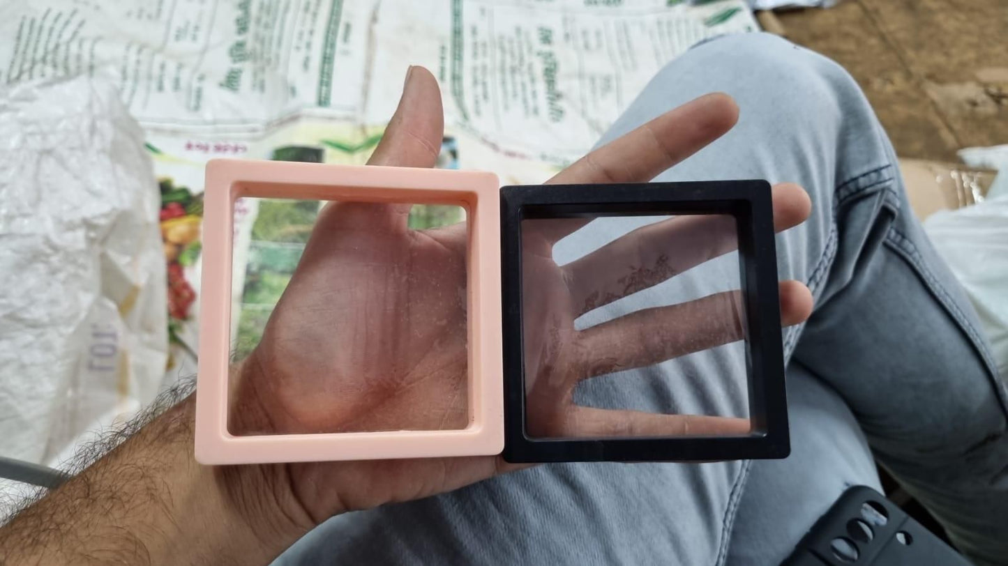 3D Floating Display Frame Case (2pc) – Jewelry & Collectible Organizer | NISHU Superstores