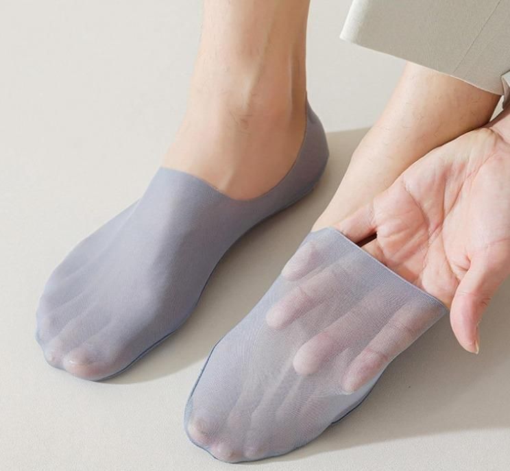 Silicone Non-Slip Invisible No Show Socks (Pack of 1) – Comfortable & Breathable | NISHU Superstores