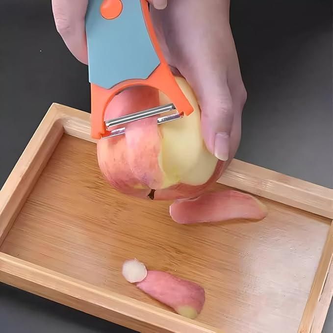 2 in 1 Fruit Peeler – Dual Blade Vegetable & Fruit Peeling Tool | NISHU Superstores