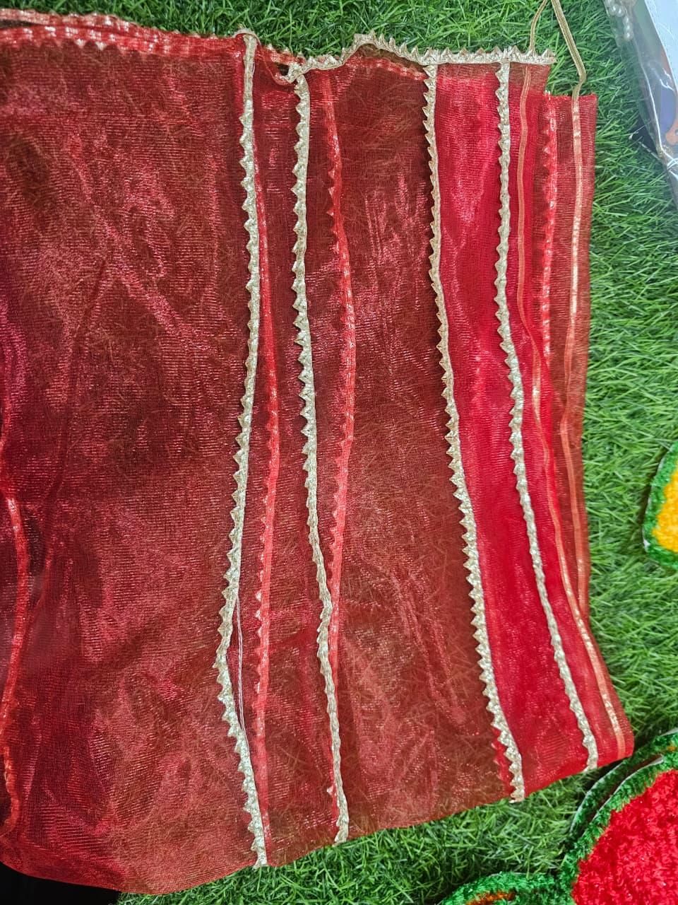Tulsi Vastram – Lehenga & Chunni Set for Tulasi Vivah | NISHU Superstores