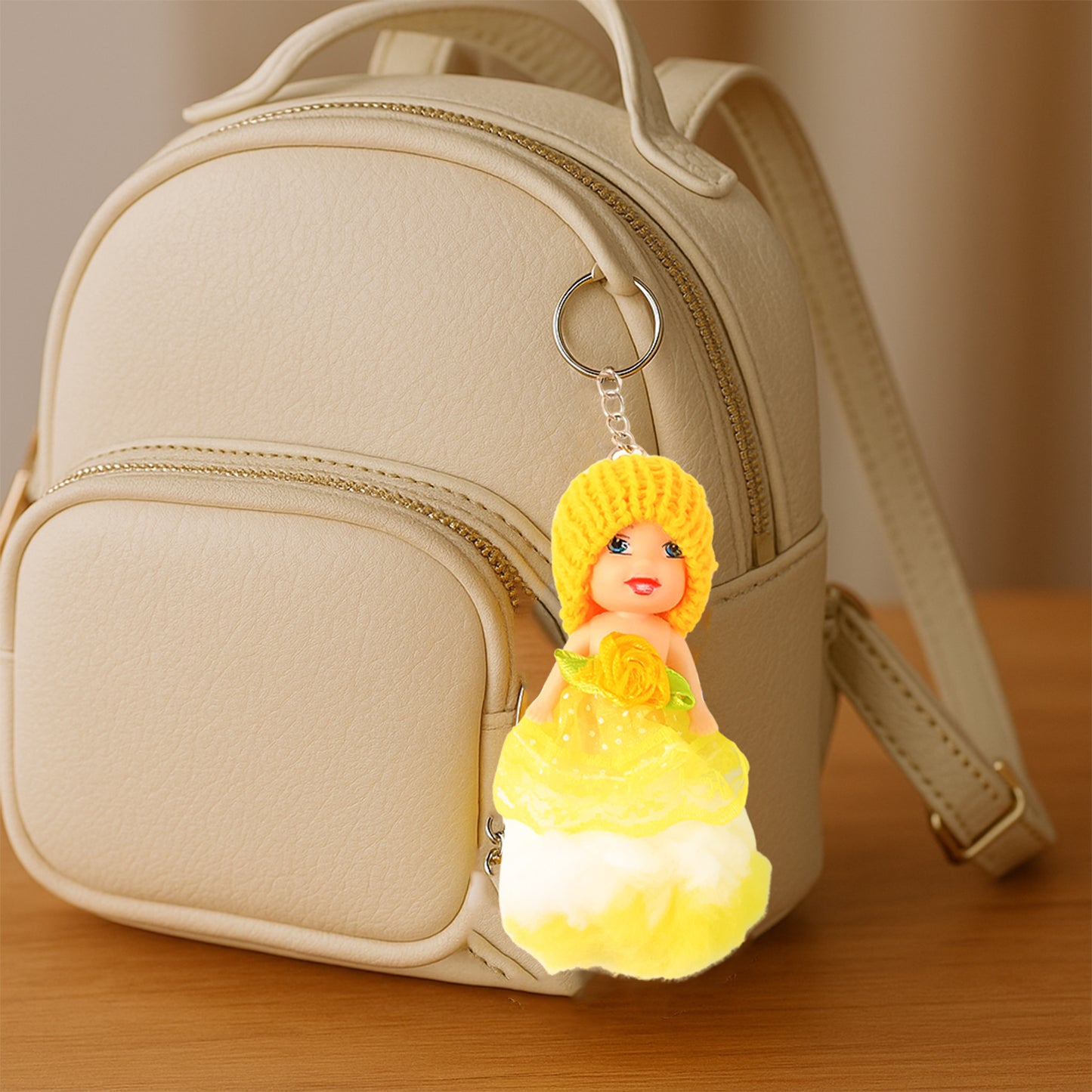 Multifunction Doll Rakhi For Kids Cute Soft Toy Rakhi With Keychain Use Decorative Fancy Rakhi Cum Keyring For Boys Girls