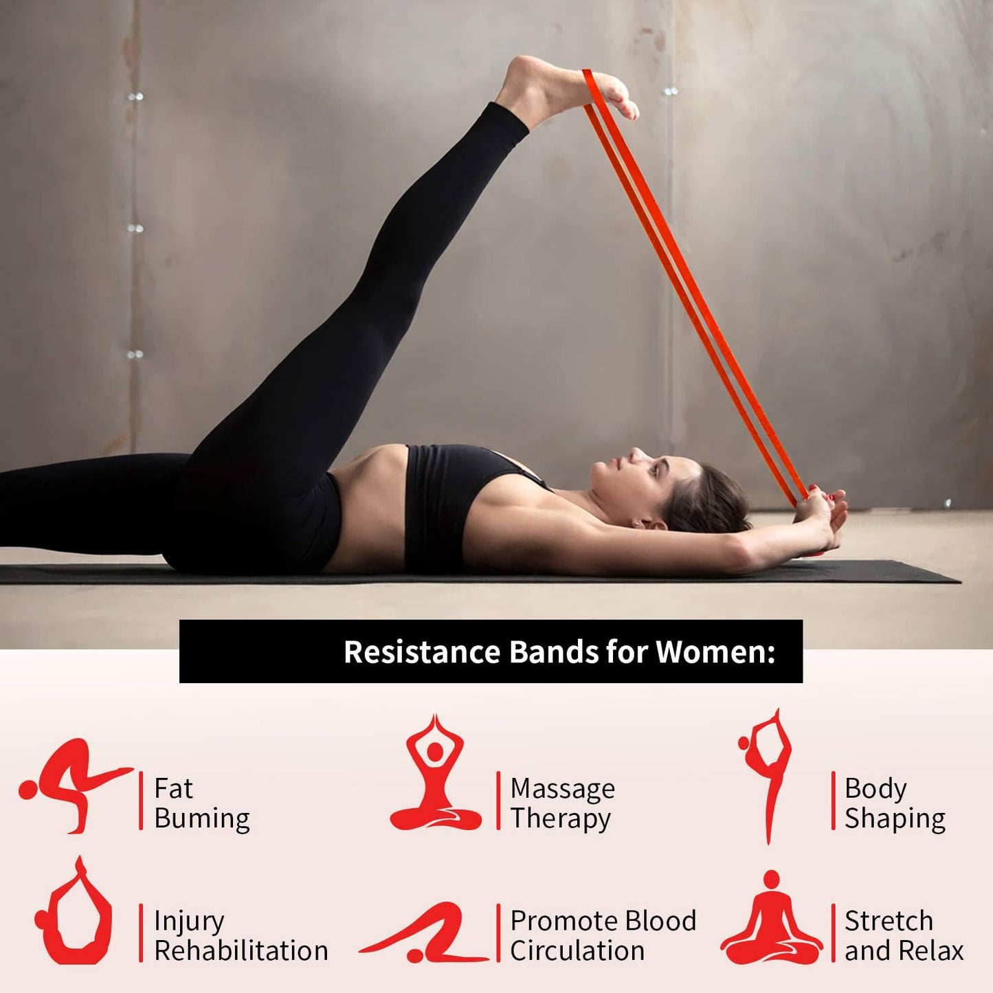 Heavy-duty Resistance Exercise Band 208013 Mm
