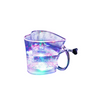 Heart Shape Activated Blinking LED Glass Cup | Color Changing Light-Up Drinking Glass | Party, Romantic & Gift Glass | Battery Operated | NISHU Superstores