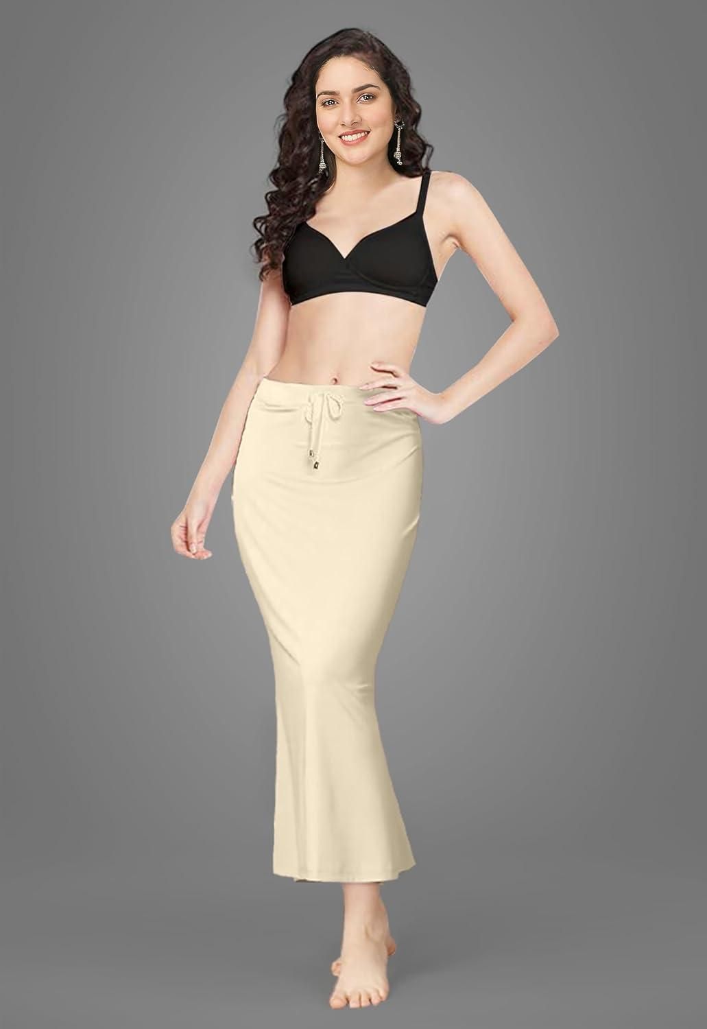 Mehrang Lycra Saree Shapewear Petticoat for Women – Slim Fit & Comfortable | NISHU Superstores