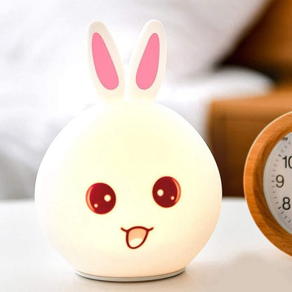 Rabbit Silicone Touch Sensor Light – Soft Glow Night Lamp | NISHU Superstores
