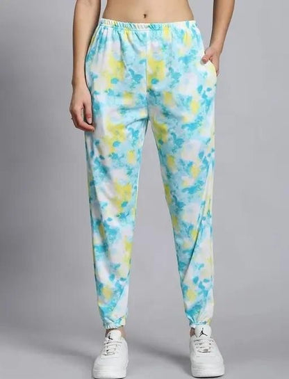 Women’s Casual Tie-Dye Print Night Suit – Stylish & Comfortable Sleepwear | NISHU Superstores