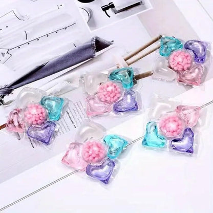 5 in 1 Laundry Detergent Pods (Pack of 10) – Powerful Cleaning & Fragrance | NISHU Superstores