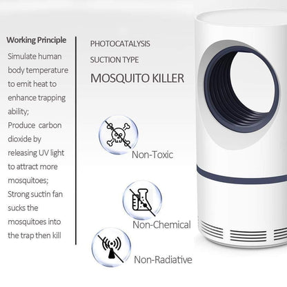 Electronic LED Mosquito Killer Lamp – Silent & Safe Insect Trap | NISHU Superstores
