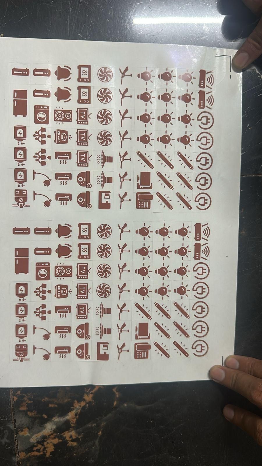 Gold Switch Stickers – Decorative Wall & Switch Cover | NISHU Superstores
