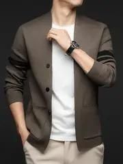 Men's Casual Cardigan Blazer – Stylish & Comfortable Outerwear | NISHU Superstores