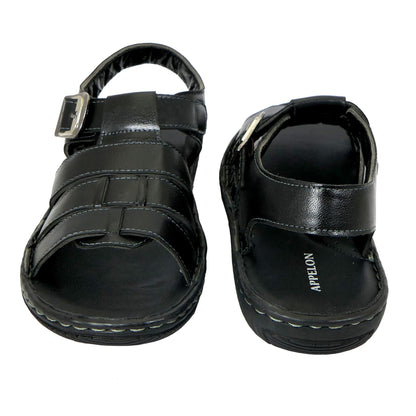 AM PM Men’s Daily Wear Leather Sandals – Comfort & Style Combined | NISHU Superstores