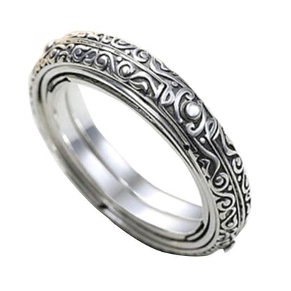 Astronomical Ball Cosmic Finger Ring – Silver Plated Couple Jewelry | NISHU Superstores