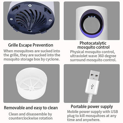 Electronic LED Mosquito Killer Lamp – Silent & Safe Insect Trap | NISHU Superstores