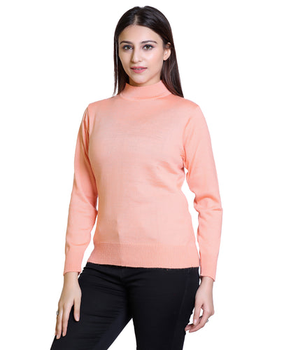 Stylish Women's Solid Woolen Full Sleeves Sweater – Winter Wear | NISHU Superstores
