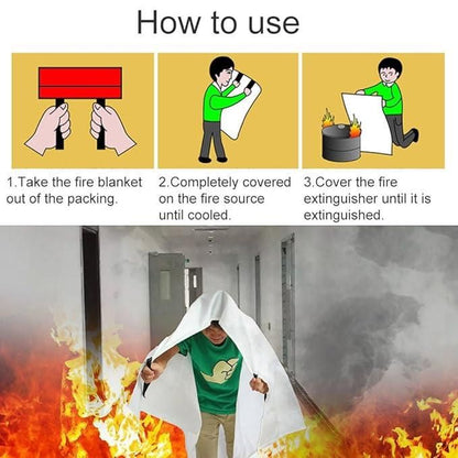 Fire Blanket – Safety & Emergency Protection Tool | NISHU Superstores