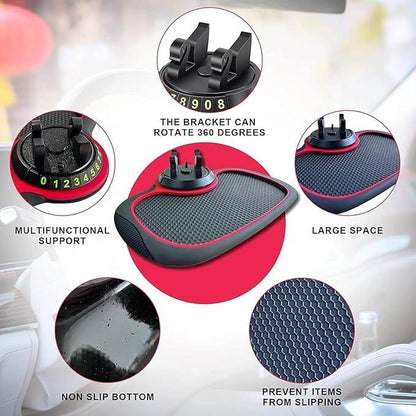 Anti-Slip Car Dashboard Mat – Keep Essentials Secure | NISHU Superstores