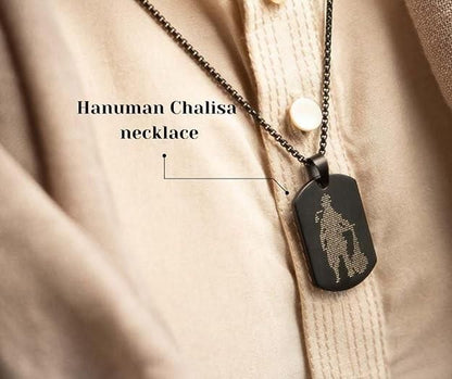 Hanuman Chalisa Pendant with Chain | NISHU Superstores