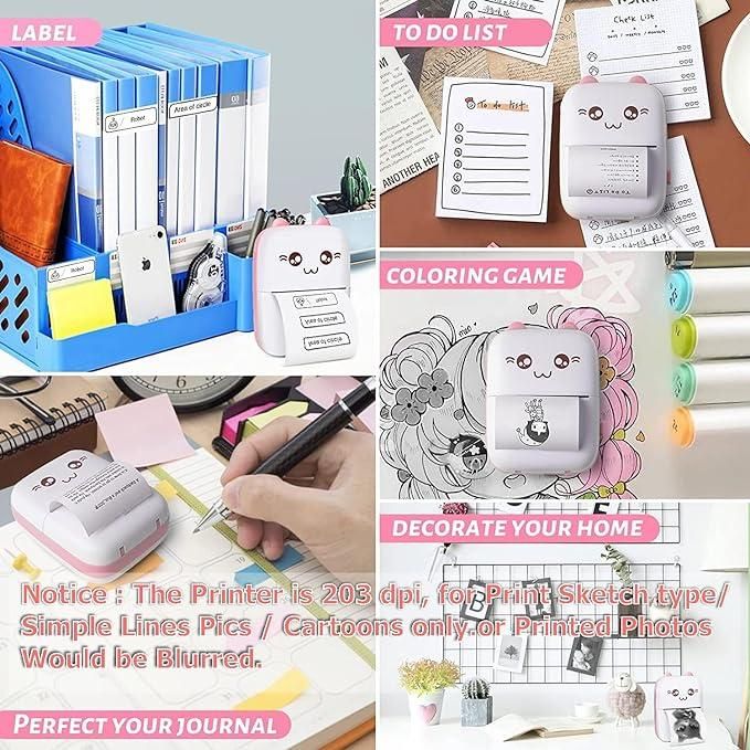 Inkless Bluetooth Pocket Printer – Portable Wireless Printing | NISHU Superstores