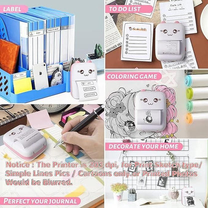 Inkless Bluetooth Pocket Printer – Portable Wireless Printing | NISHU Superstores