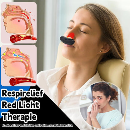 Respi-Relief Red Light Nasal Therapy Device | Sinus & Allergy Relief – NISHU Superstores