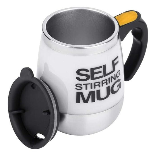 Self Stirring Mug – Automatic Mixing Coffee Mug with Lid | NISHU Superstores