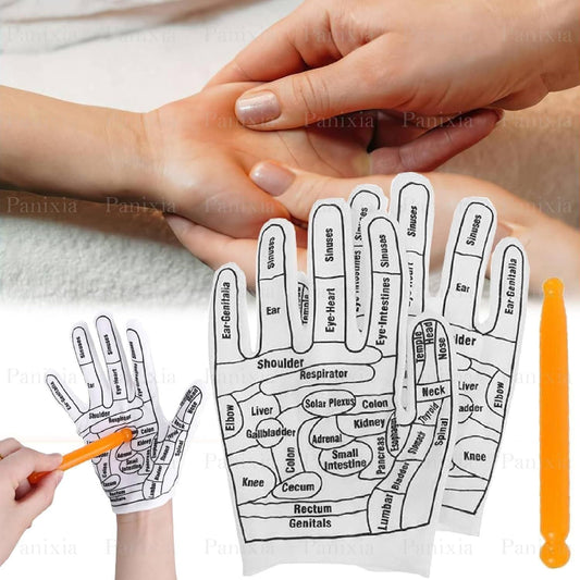 Acupressure Reflexology Hand Gloves – Pain Relief & Wellness for Men & Women | NISHU Superstores