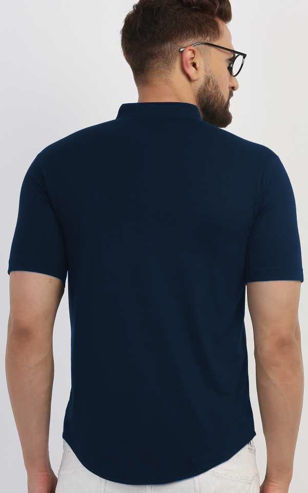 TRYTHIS Cotton Solid Half Sleeves Polo Neck Men’s Shirt – Comfortable Casual Wear | NISHU Superstores
