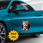 Durable Cat Pattern Car Sticker (Pack of 2) – Stylish & Weatherproof | NISHU Superstores