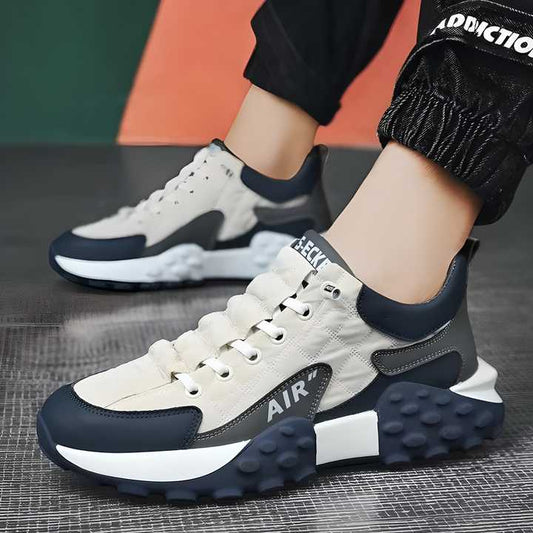Men’s Casual Thick Sole Sneakers | Stylish Streetwear Shoes – NISHU Superstores