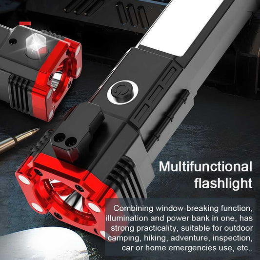 Multifunctional Portable LED Flashlight – Work Light with Power Bank | NISHU Superstores