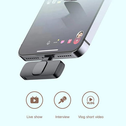 Imported Wireless Lavalier Microphone – Pro Audio & Video Recording Mic | NISHU Superstores