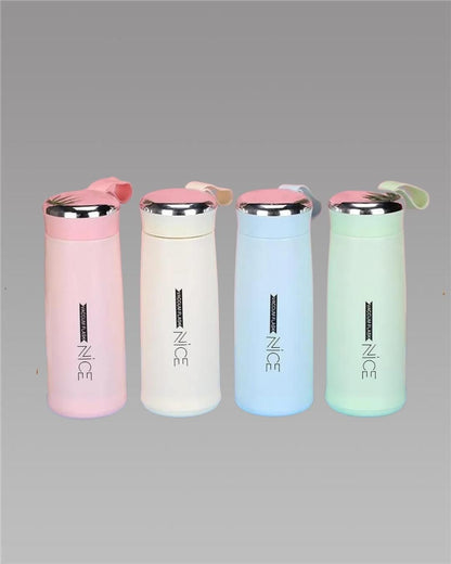 NICE Print Water Bottle (400ML) – Stylish & Leak-Proof Hydration Bottle | NISHU Superstores