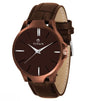 Men's Analog Leather Watch – Classic Style, Timeless Design | NISHU Superstores