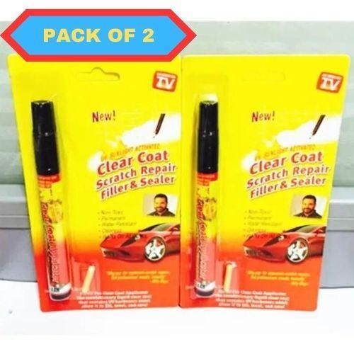 UV Sunlight Activated Clear Coat Scratch Remover Pen (Pack of 2) – Quick Car Scratch Repair | NISHU Superstores