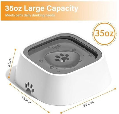 Floating Anti-Overflow Pet Water Bowl – Spill-Proof Design | NISHU Superstores