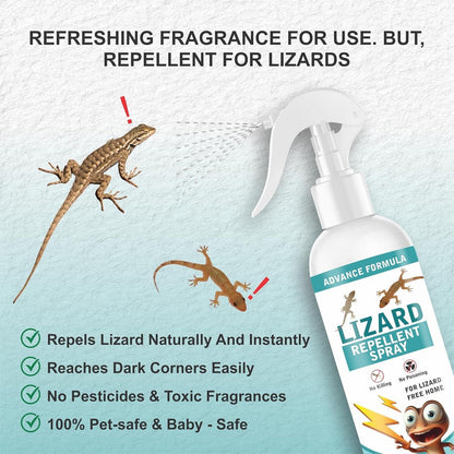 Lizard Repellent Spray 250ML – Safe Home Pest Control Solution | NISHU Superstores
