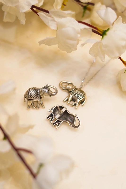 Elephant Necklace Set – Stylish Jewelry for Women | NISHU Superstores