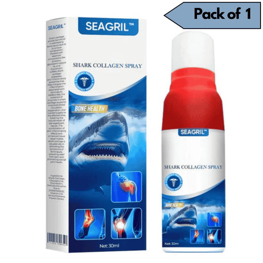 SEAGRIL Shark Collagen Spray (Pack of 1) – Skin Firming & Anti-Aging Formula | NISHU Superstores