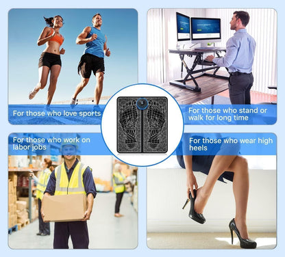 Wireless EMS Foot Massager | Pain Relief Machine – NISHU Superstores