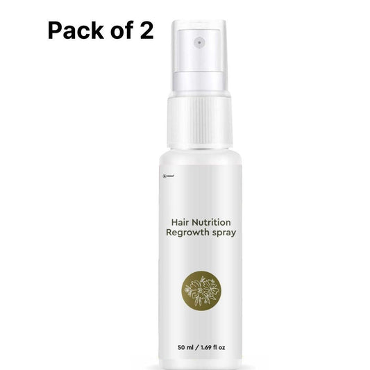 Hair Nutrition Regrowth Spray – 100ML (Pack of 2) | Strengthens Roots & Boosts Growth | NISHU Superstores