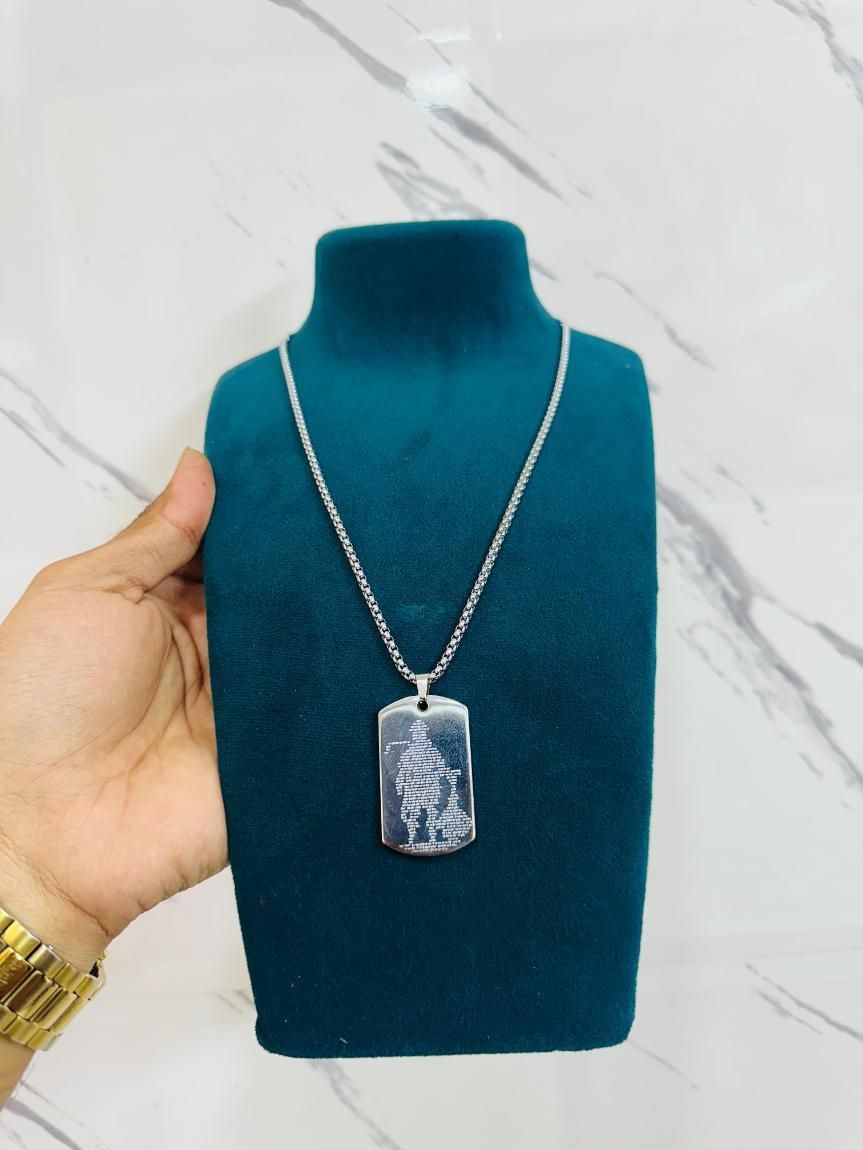 Hanuman Chalisa Pendant with Chain | NISHU Superstores