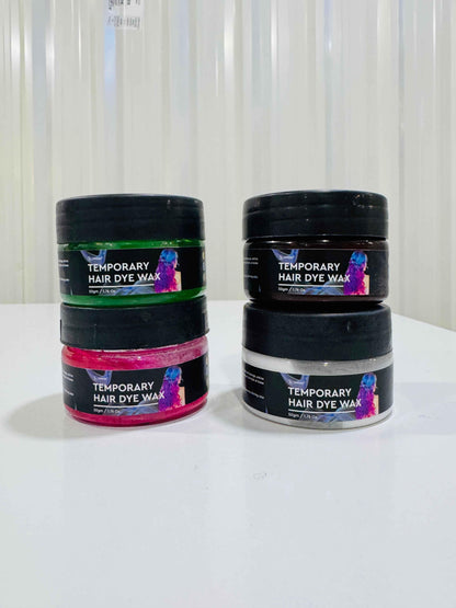 Temporary Hair Coloring Wax (Pack of 8) – Washable & Damage-Free Hair Color for Men & Women | NISHU Superstores