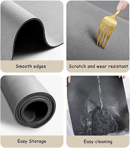 Quick-Drying Mat – Super Absorbent & Non-Slip | Pack of 2 Assorted | NISHU Superstores
