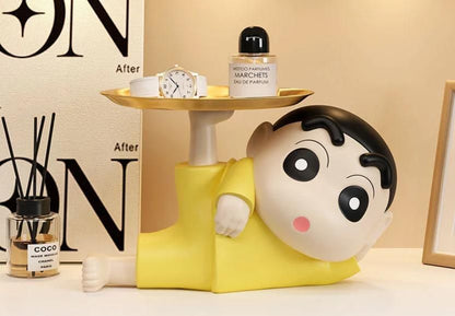 Shinchan Tray Holder – Cute & Durable Multipurpose Storage Tray | NISHU Superstores
