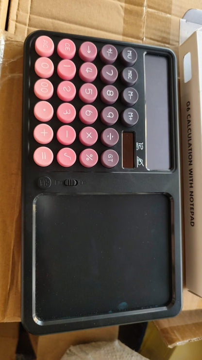 Calculator with Notepad – Dual Function Writing Pad & Calculator Combo | NISHU Superstores