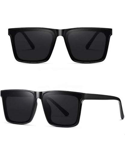 Polarized Retro Square Sunglasses for Men & Women – UV Protection | NISHU Superstores