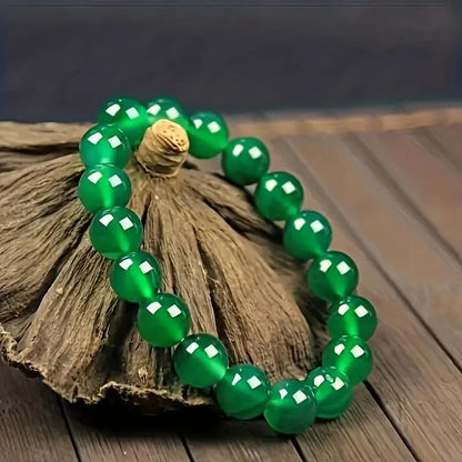 Green Jade Bracelet (Pack of 1) – Natural Healing Crystal Bracelets | NISHU Superstores