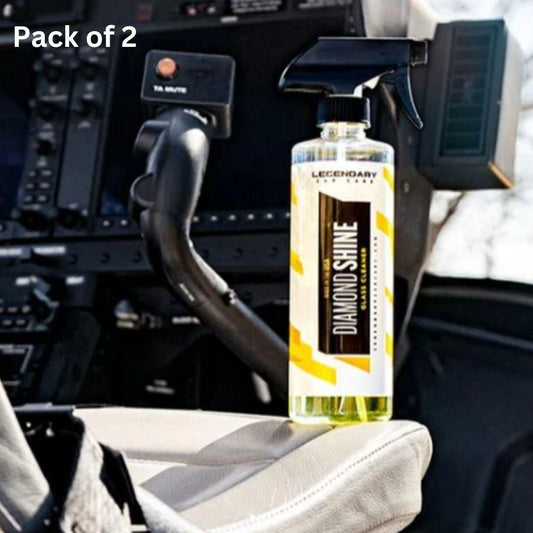 Diamond Shine 100 ml (Pack of 2) | Multi-Surface Car Polish & Cleaner | NISHU Superstores