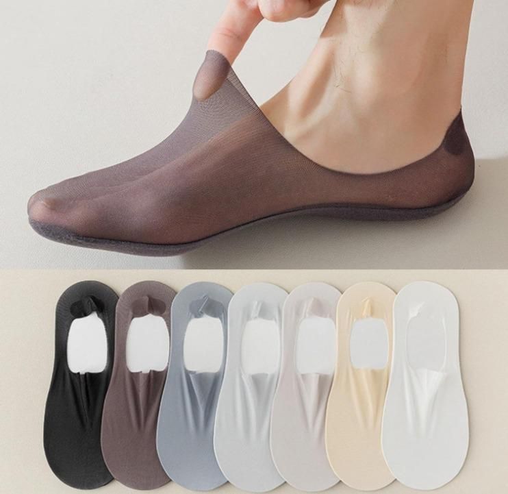 Silicone Non-Slip Invisible No Show Socks (Pack of 1) – Comfortable & Breathable | NISHU Superstores